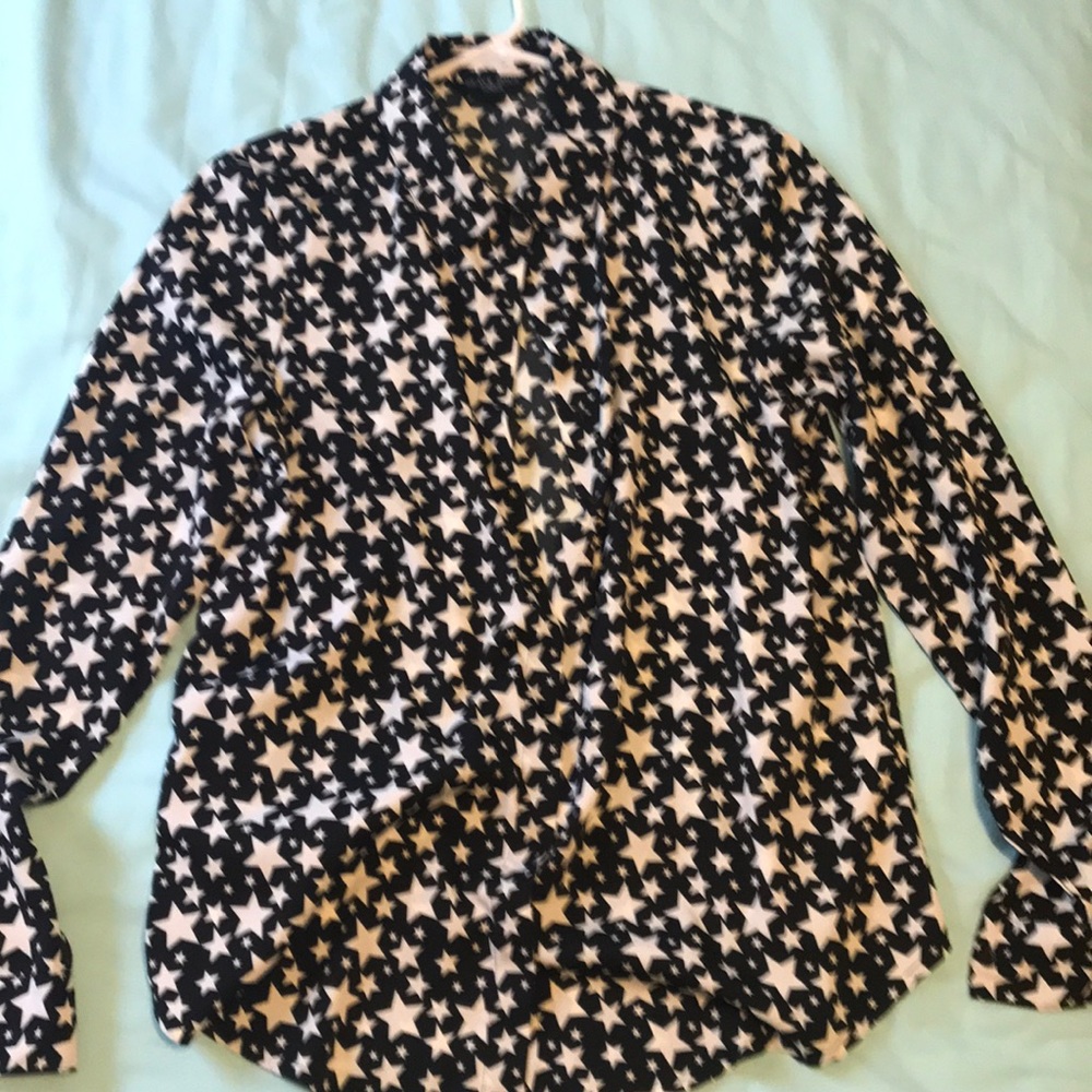 Star patterned blouse